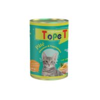 (تاپت) کنسرو گربه بالغ با طعم مرغ و سبزیجات 400 گرمی