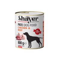 (شایر) کنسرو سگ پته با طعم گوشت قرمز و مرغ 800 گرمی