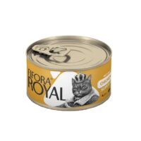 (فیفورا) کنسرو گربه فیله با طعم مرغ و سبزیجات 120 گرمی