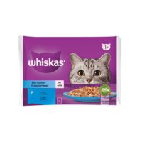 پک 4 عددی سوپ گربه بالغ با طعم ماهی تن ویسکاس