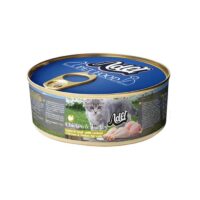 کنسرو نچرال گربه با طعم مرغ و بوقلمون