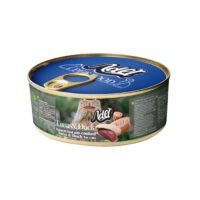 کنسرو نچرال گربه با طعم ماهی و اردک