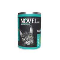 کنسرو گربه بالغ پته نوول لوکس با طعم ماهی اقیانوسی