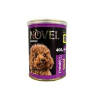 کنسرو پته سگ بالغ نوول لوکس با طعم گوشت گوساله