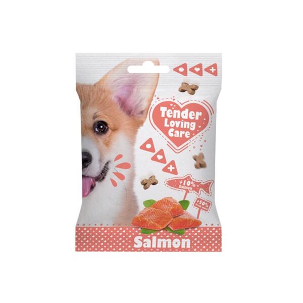 تشویقی سگ بالغ داوو پلاس با طعم ماهی سالمون بدون غلات