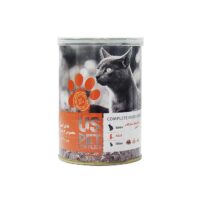 کنسرو گربه یو اس پت با طعم مرغ و کدو تنبل و سنبل الطیب