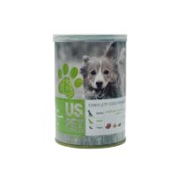 کنسرو سگ یو اس پت با طعم گوشت بره و سیرابی و کدو تنبل