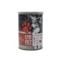 کنسرو سگ یو اس پت با طعم گوشت
