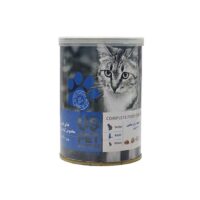 کنسرو گربه یو اس پت با طعم گوشت گوساله و مرغ و بوقلمون
