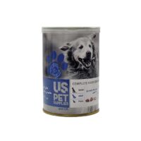 کنسرو سگ یو اس پت با طعم مرغ و گوشت گوساله