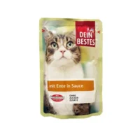 (داین بست) سوپ گربه بالغ با طعم اردک در سس  100 گرمی