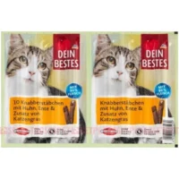 (داین بست) اسنک مدادی گربه با طعم مرغ و اردک عددی