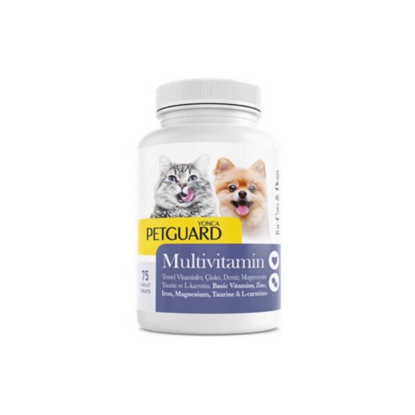 قرص مکمل مولتی ویتامین سگ و گربه پت گارد
