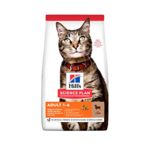 (هیلز) غذای خشک گربه بالغ با طعم گوشت بره 1/5 کیلویی