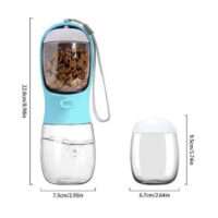 (تراول کاپ) قمقمه آب اتومات همراه با مخزن غذا سگ و گربه