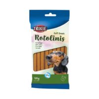 (تریکسی) تشویقی میله ای نرم سگ با طعم مرغ 120 گرمی