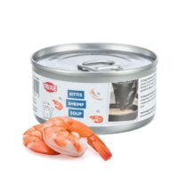 (تریکسی) کنسرو سوپ بچه گربه با طعم میگو در سس 80 گرمی