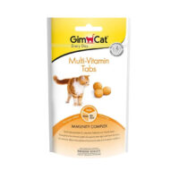 (جیم کت) قرص مولتی ویتامین گربه Multi-vitamin tabs وزن 40 گرمی