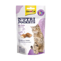 (جیم کت) تشویقی گربه مغز دار NUTRI با طعم اردک 60 گرمی