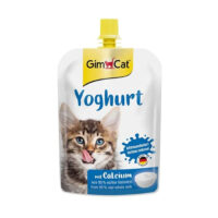 (جیم کت) ماست خامه ای و کلسیم گربه - Yoghurt وزن 150 گرمی