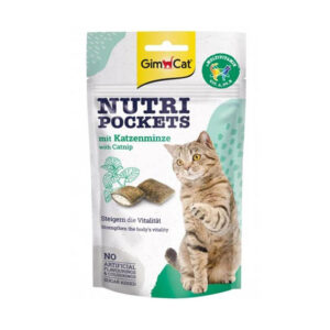 (جیم کت) تشویقی گربه مغز دار NUTRI با طعم کت نیپ 60 گرمی