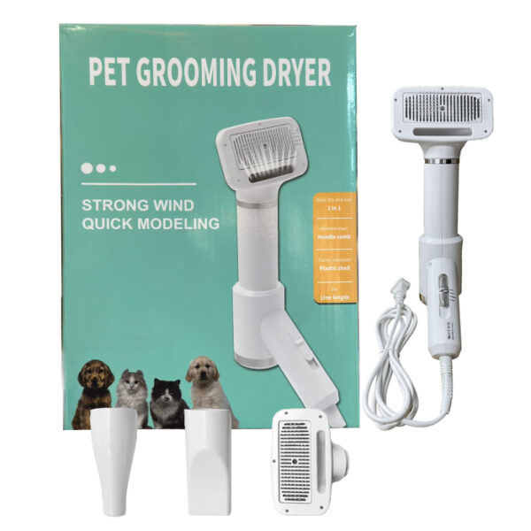 سشوار هوشمند دسته دار با سری 360 درجه سگ وگربه مدل pet grooming dryer