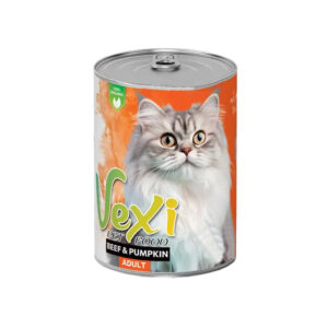 (وکسی) کنسرو پته گربه بالغ با طعم گوشت و کدوتنبل 400 گرمی
