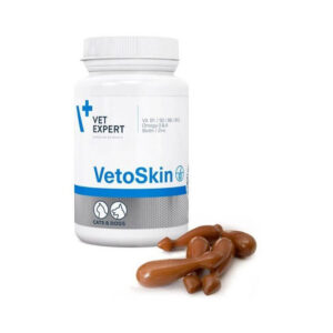 (وت اکسپرت) قرص تقویت پوست و موی Veto Skin سگ و گربه 90 عددی