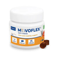 (ویربک) مکمل جویدنی تقویت مفاصل Movoflex برای سگ های تا 15 کیلوگرم 30 عددی