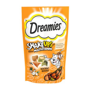 (دریمز) تشویقی گربه مولتی ویتامین Shake Ups با طعم میکس مرغ و اردک 55 گرمی