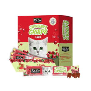 (کیت کت) تشویقی دنتال گربه Crisps با طعم کرنبری و گوشت بره 20 گرمی