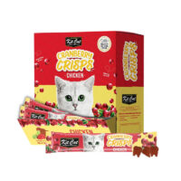 (کیت کت) تشویقی دنتال گربه Crisps با طعم کرنبری و مرغ 20 گرمی
