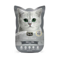 (کیت کت) پوچ گربه با طعم ماهی تن و ماهی سابا در ژله 70 گرمی