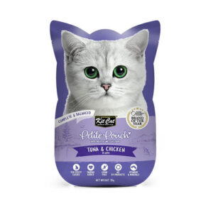 (کیت کت) پوچ گربه با طعم ماهی تن و مرغ در ژله 70 گرمی
