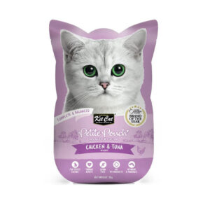 (کیت کت) پوچ گربه با طعم مرغ و تن ماهی در ژله 70 گرمی