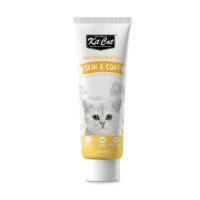 (کیت کت) خمیر مکمل تقویت پوست و مو گربه Skin & Coat وزن 120 گرمی