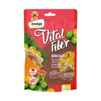 (دنتالایت) تشویقی دنتال اسنک میوه ای مسواکی با طعم کامکوات و عسل سایز کوچک 8 عددی