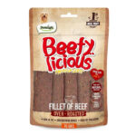 (دنتالایت) تشویقی سگ فیله نواری با طعم گوشت گاو 70 گرمی