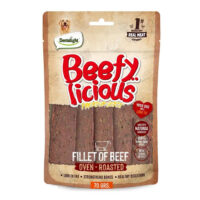 (دنتالایت) تشویقی سگ فیله نواری با طعم گوشت گاو 70 گرمی