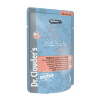 (دکتر کلادرز) سوپ گربه عقیم با طعم مرغ و ماهی سالمون 85 گرمی