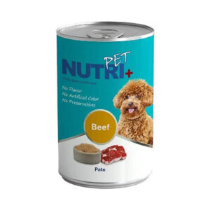 (پت آلپین) کنسرو پته سگ با طعم گوشت گاو 380 گرمی