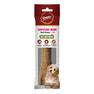 (گناولرز) تشویقی سگ استخوان مغزدار دنتال 20 سانتی با طعم گوشت گاو