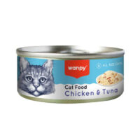 (ونپی) کنسرو گربه با طعم مرغ و تن ماهی 95 گرمی