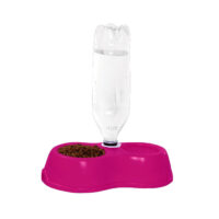 (هپی پت) ظرف آب و غذای دوقلو مخزن دار بلفی