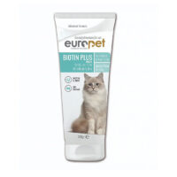 (یورو پت) خمیر تقویت کننده پوست و مو گربه 100 گرمی