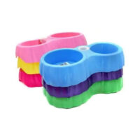 (زاریکس) ظرف آب و غذا دوقلو بطری خور