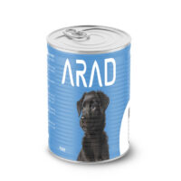 (آراد) کنسرو پته مخصوص توله سگ با طعم میکس 380 گرمی