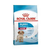 (رویال کنین) غذای خشک توله نژاد متوسط 500 گرمی