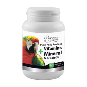 (پرسا) مکمل پودر مولتی ویتامین و مینرال پرندگان 200 گرمی