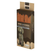 (داوو پلاس) تشویقی نرم سگ طرح شکلات با طعم ماهی سالمون 50 گرمی